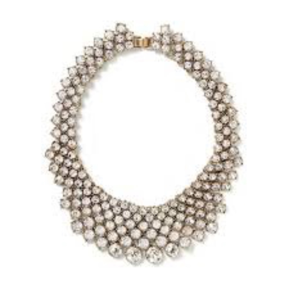 Banana Republic Crystal Collar Necklace
